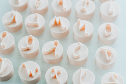 Handwritten Trendy Font Clay Stamps