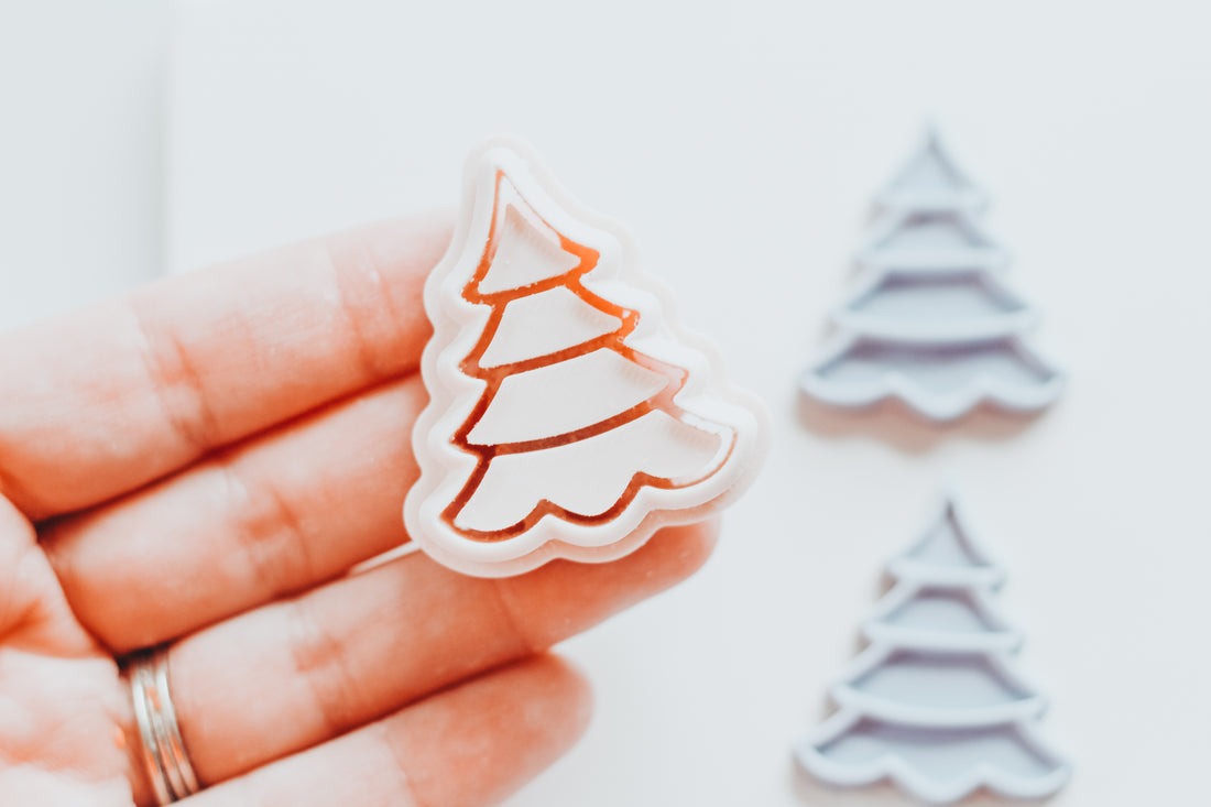 Pressed Scallop Tree Clay Cutter