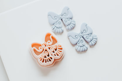 Whimsical Buckle Bow Clay Cutter