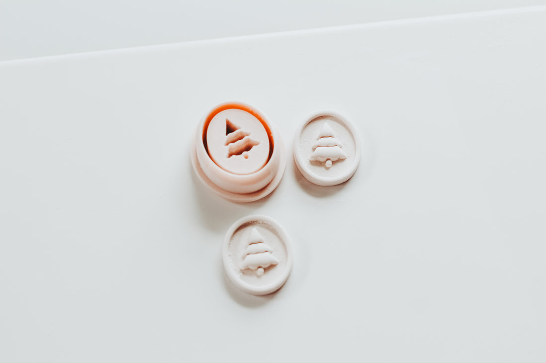 Full Press Scallop Tree Clay Cutter Set