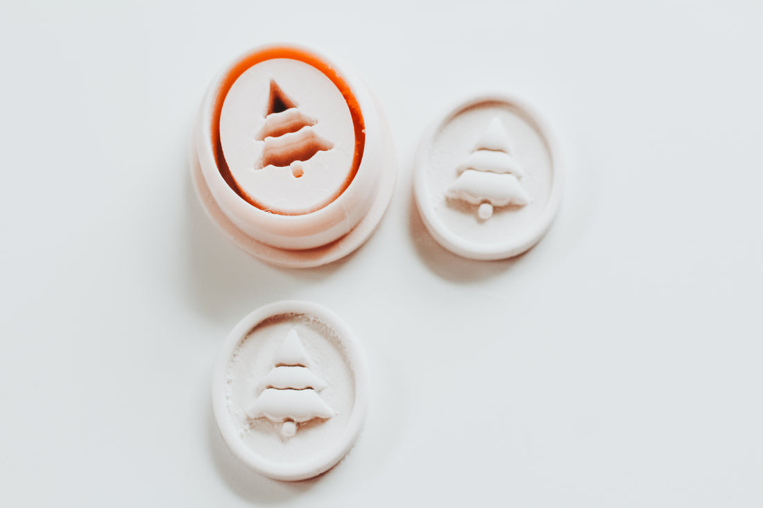 Full Press Scallop Tree Clay Cutter Set
