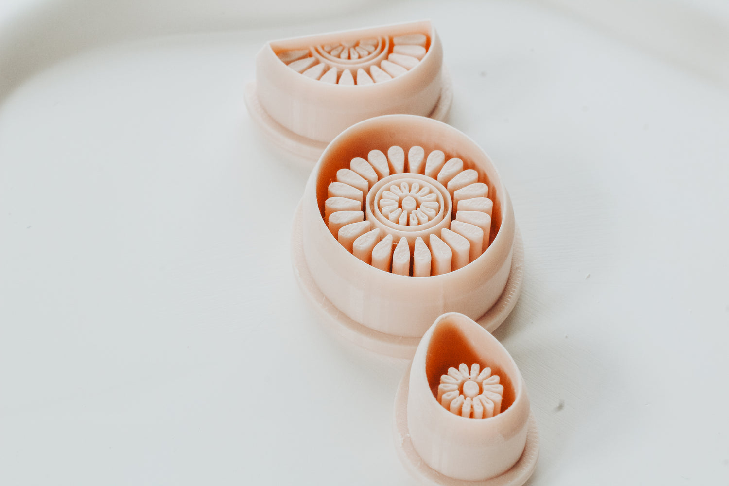 Carmen - Mexican Talavera Inspired 3 Piece Set Clay Cutter