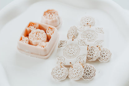 Paloma - Mexican Talavera Inspired 2 Piece Set Clay Cutter