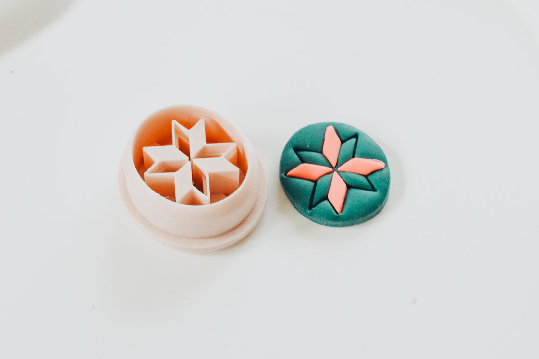 Quliting Oval 3 Clay Cutter 2 Piece Set