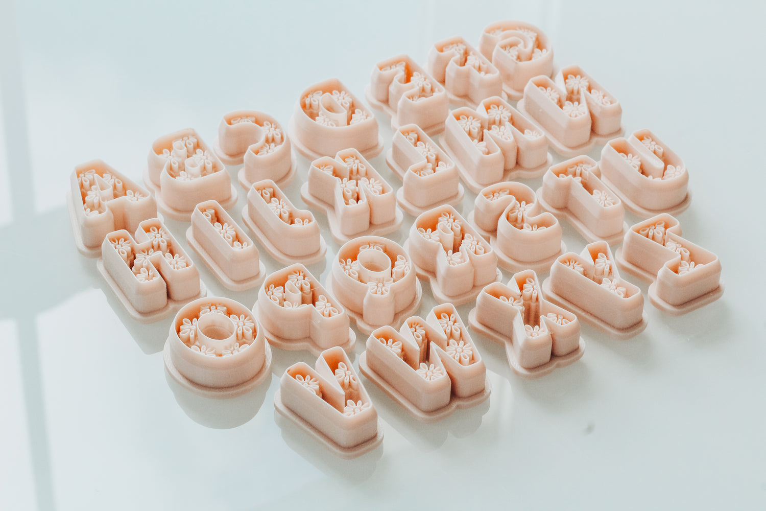Dreamy Boho Letter Clay Cutters