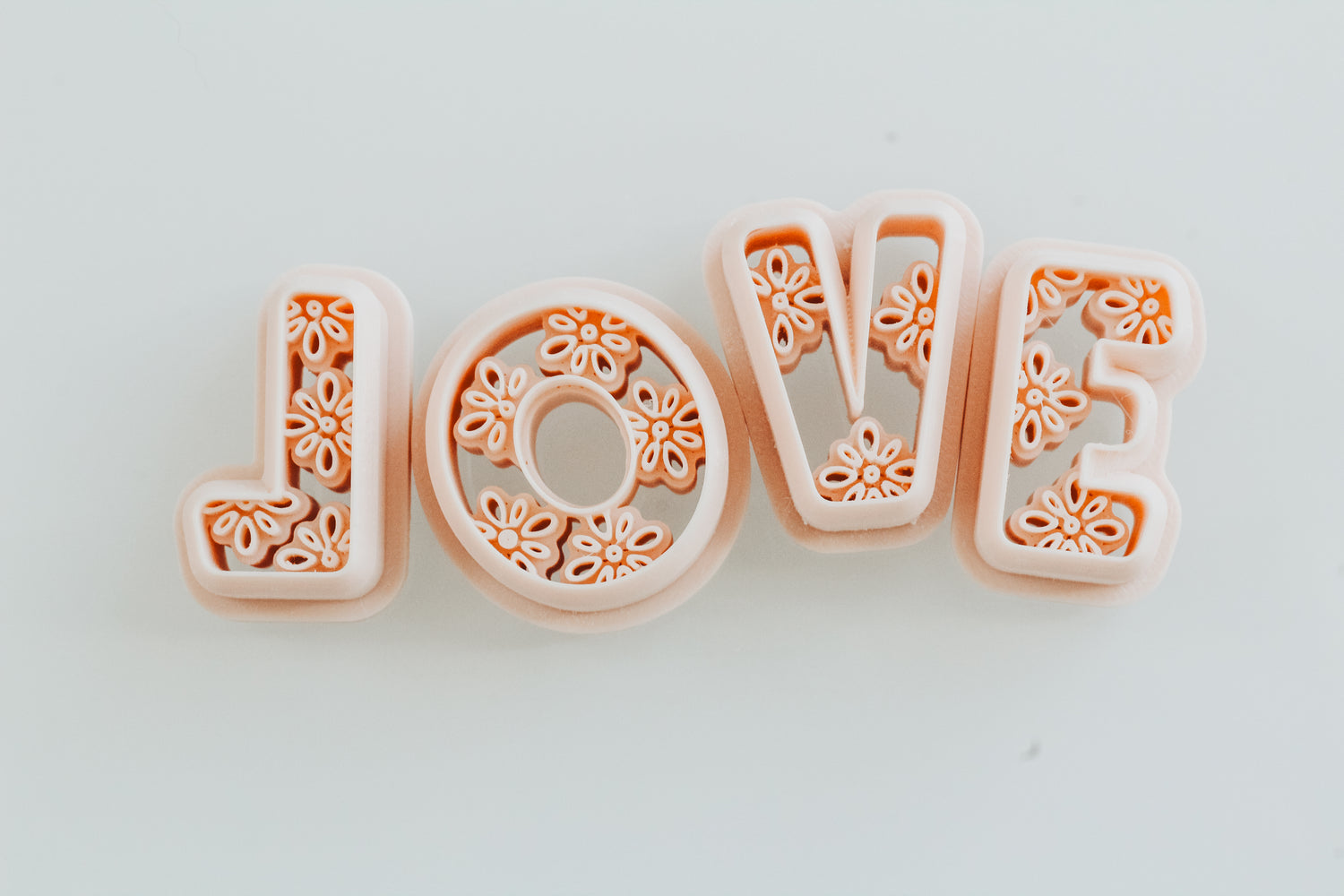 Dreamy Boho Letter Clay Cutters