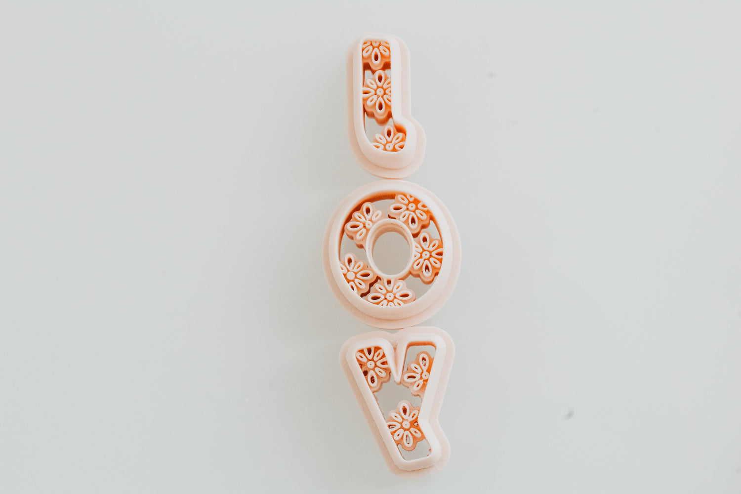 Dreamy Boho Letter Clay Cutters