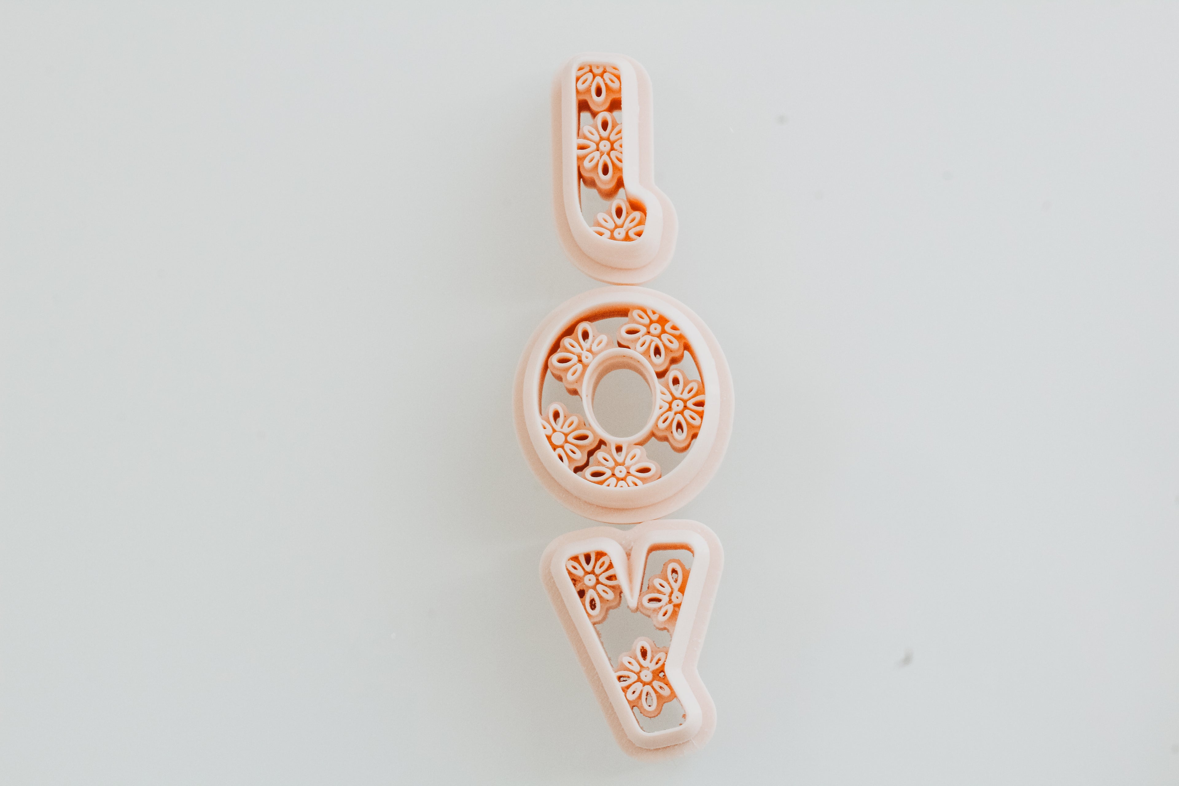 Dreamy Boho Letter Clay Cutters