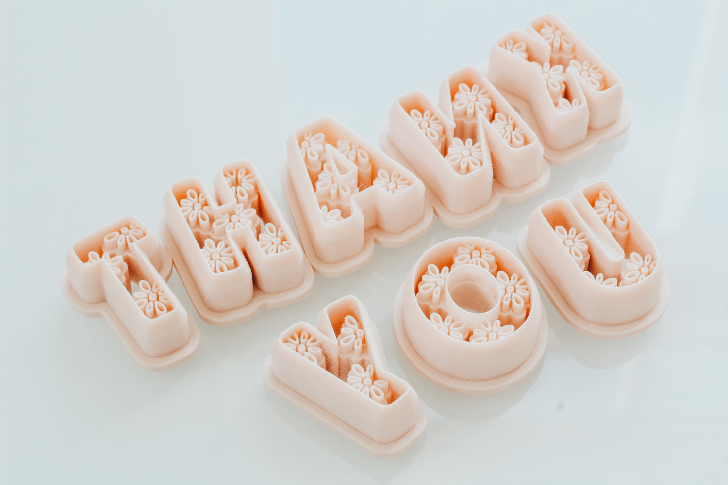 Dreamy Boho Letter Clay Cutters