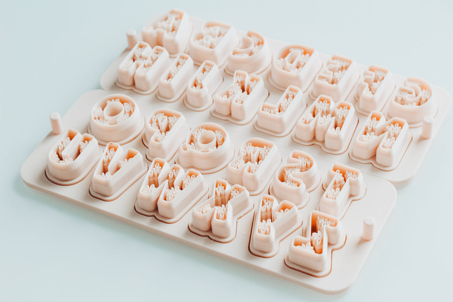 Floral Letter Keepsake Box STL Files For 3d Printing