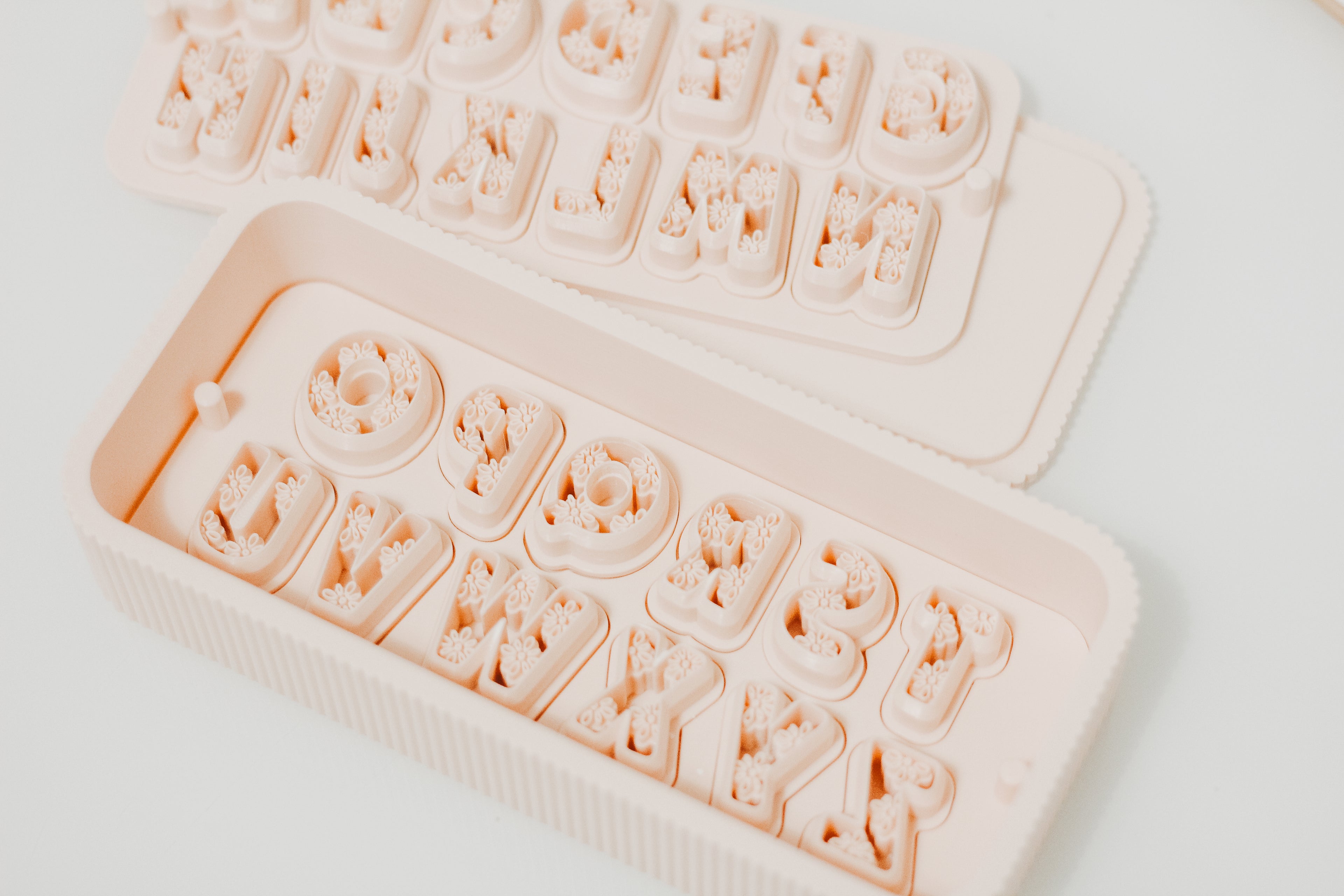 Floral Letter Keepsake Box STL Files For 3d Printing