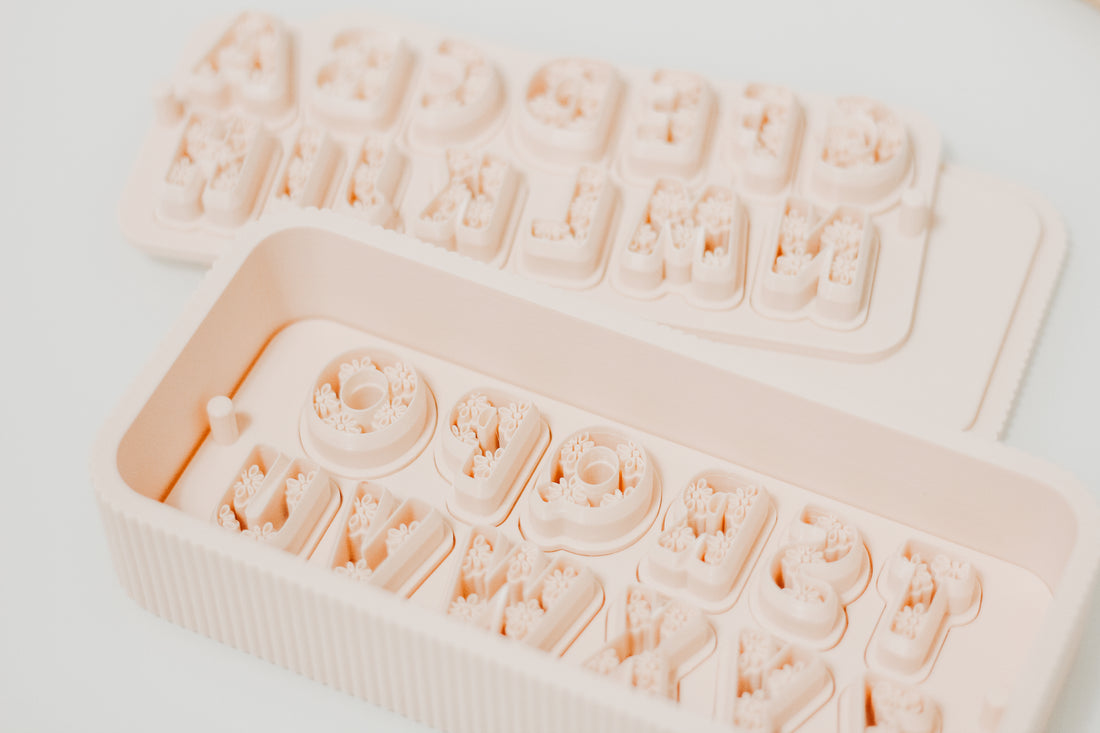 Floral Letter Keepsake Box - (Does not include letters)