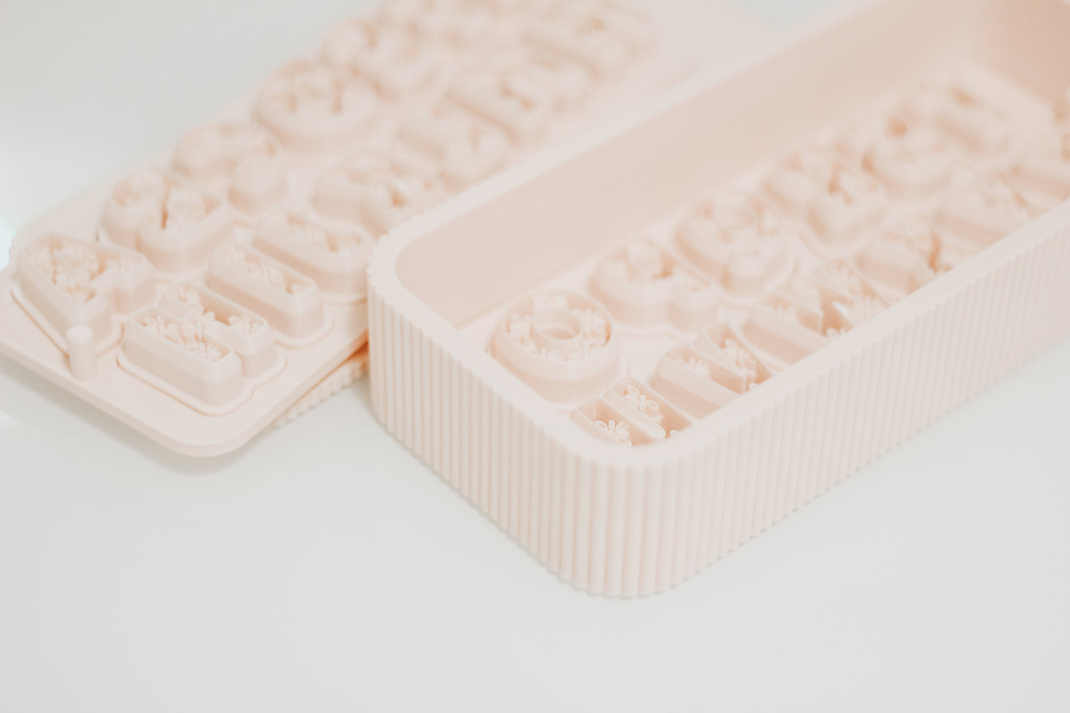 Floral Letter Keepsake Box STL Files For 3d Printing