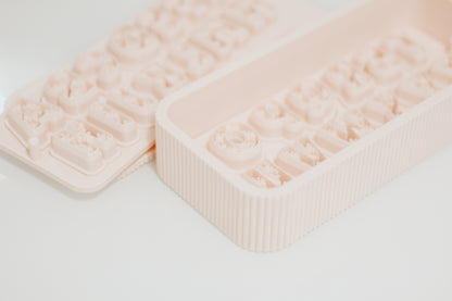 Floral Letter Keepsake Box STL Files For 3d Printing