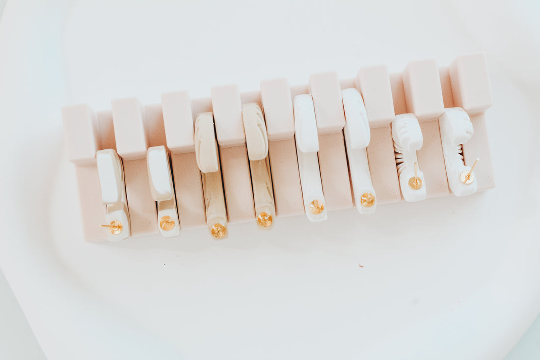 Large Hoop / Huggie Tray (Designed for Hoops 5mm Thick or Less)