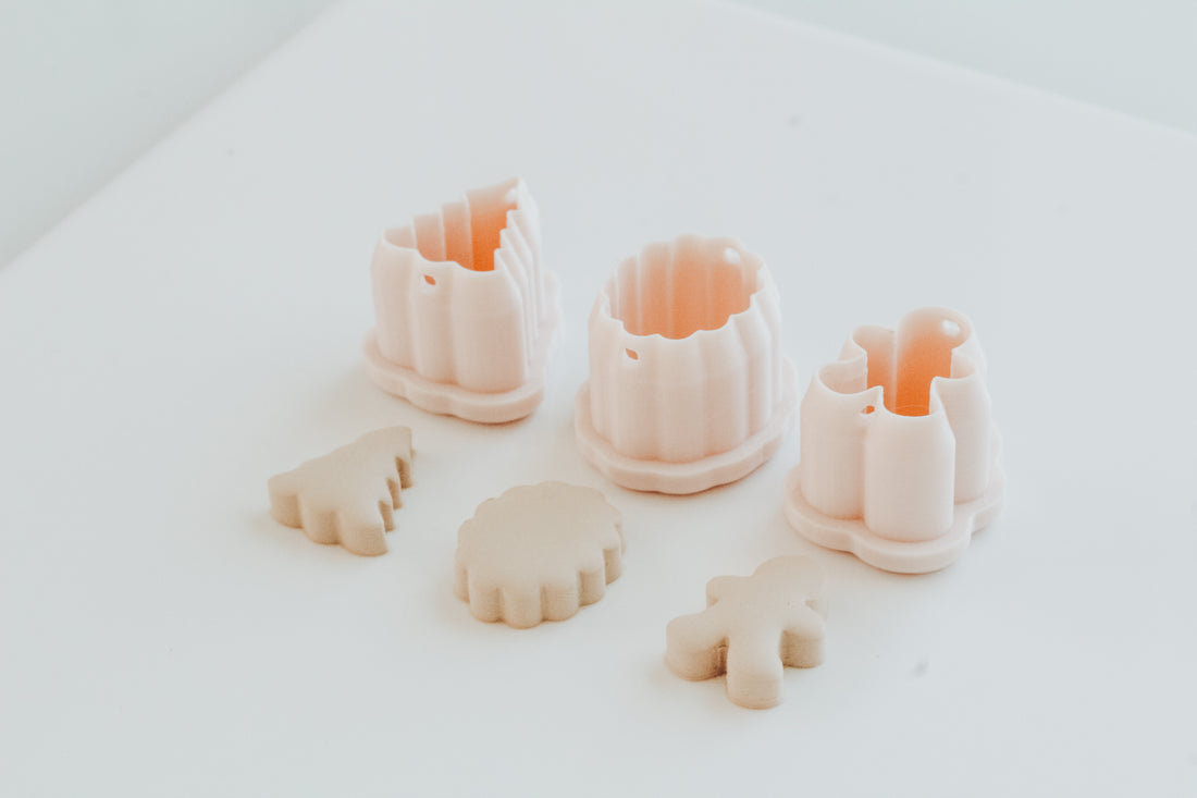 Winter Clay Bead Cutters