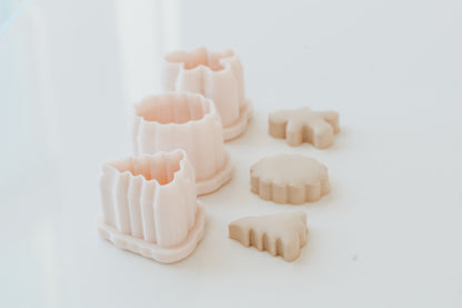 Winter Clay Bead Cutters