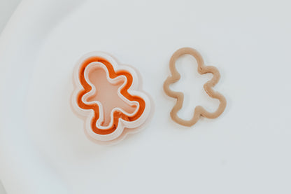 Skinny Gingerbread Man Clay Cutter