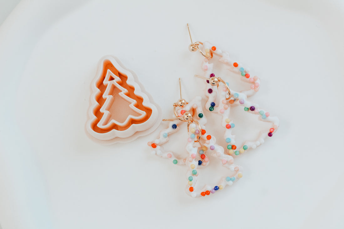 Skinny Scallop Tree Clay Cutter