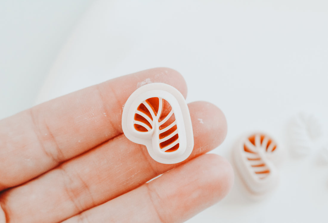 Tiny Candy Cane Stud Clay Cutter Set
