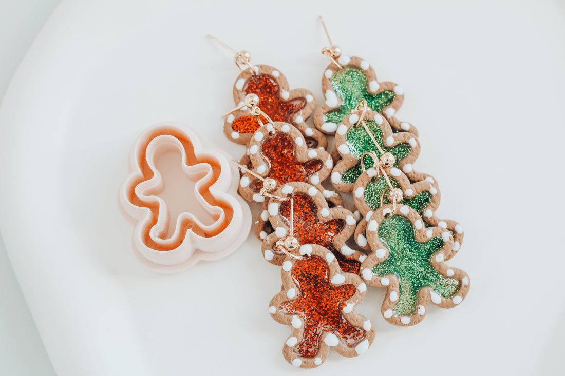 Skinny Gingerbread Man Clay Cutter