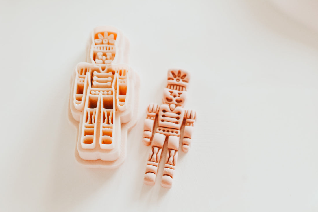 Hand-Drawn Nutcracker - Christmas Clay Cutter