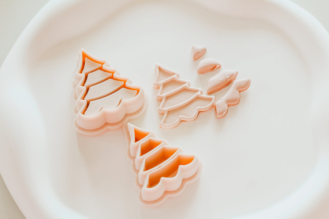 Scallop Tree Bezel 2 Piece Clay Cutter Set