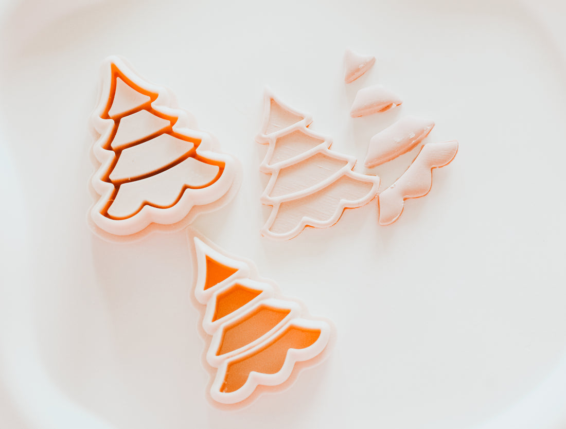 Scallop Tree Bezel 2 Piece Clay Cutter Set
