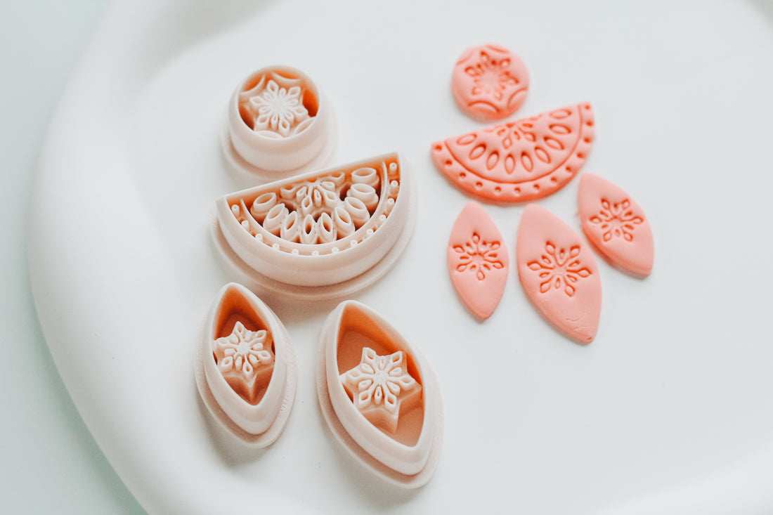 Elsa Snowflake Clay Cutter Set