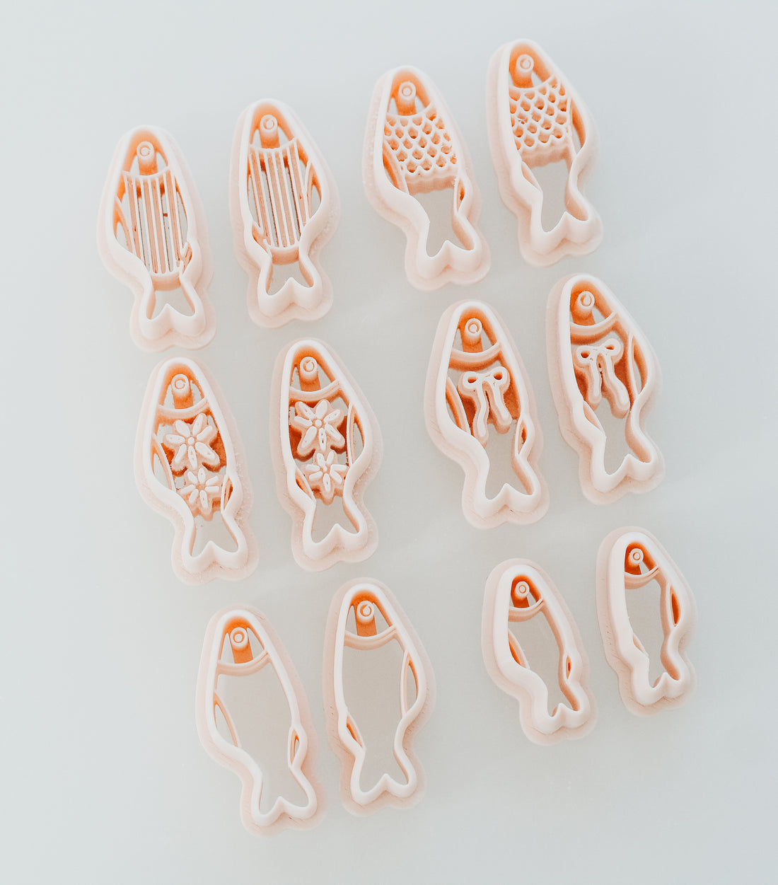 Fish Clay Cutter Mirrored Set