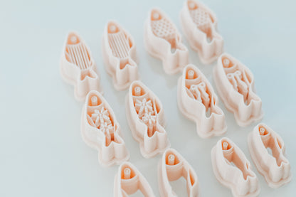 Fish Clay Cutter Mirrored Set
