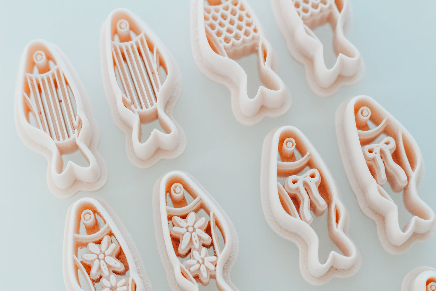 Fish Clay Cutter Mirrored Set