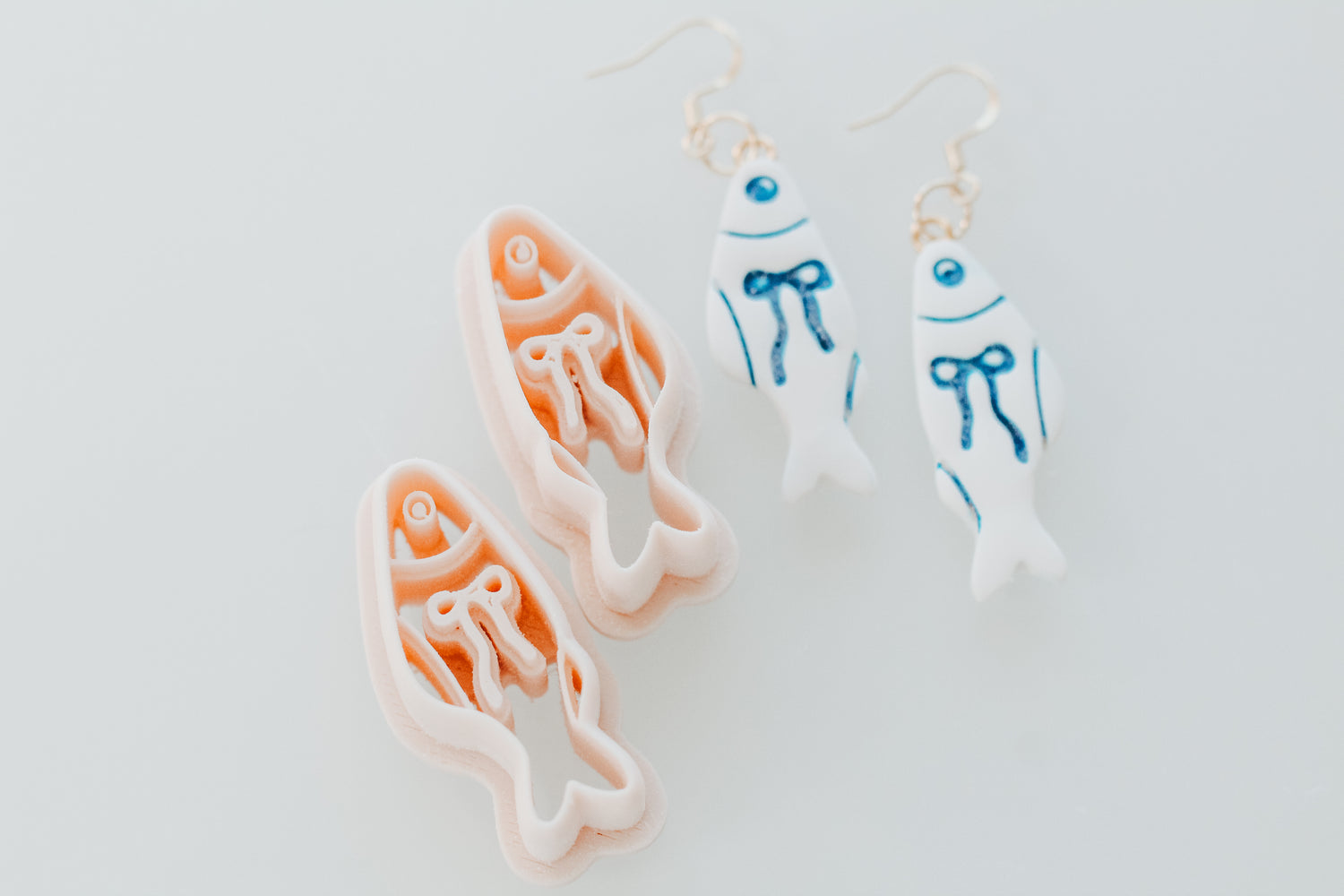 Fish Clay Cutter Mirrored Set