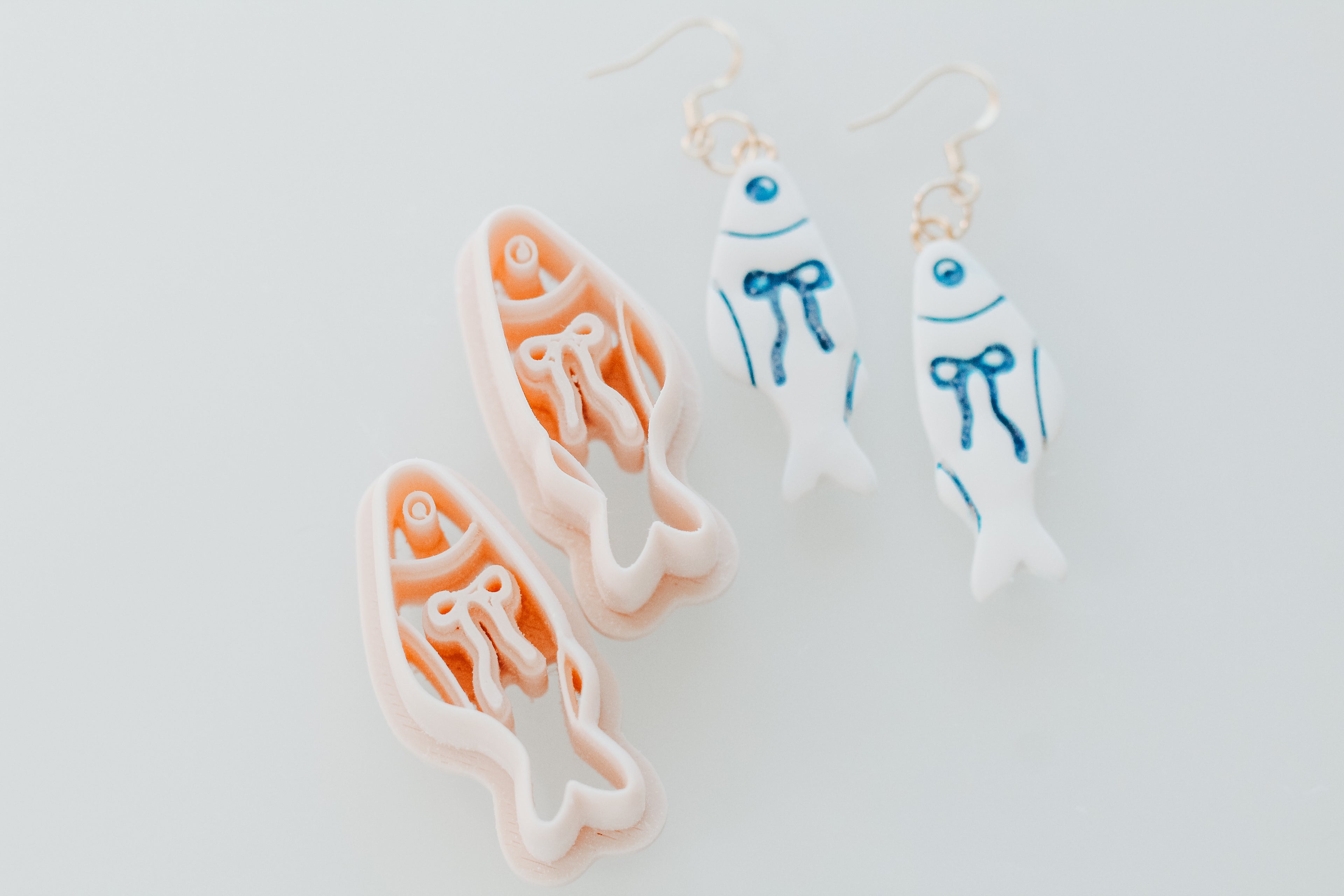 Fish Clay Cutter Mirrored Set