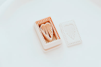 Ophelia Heart Frame Clay Cutter Set