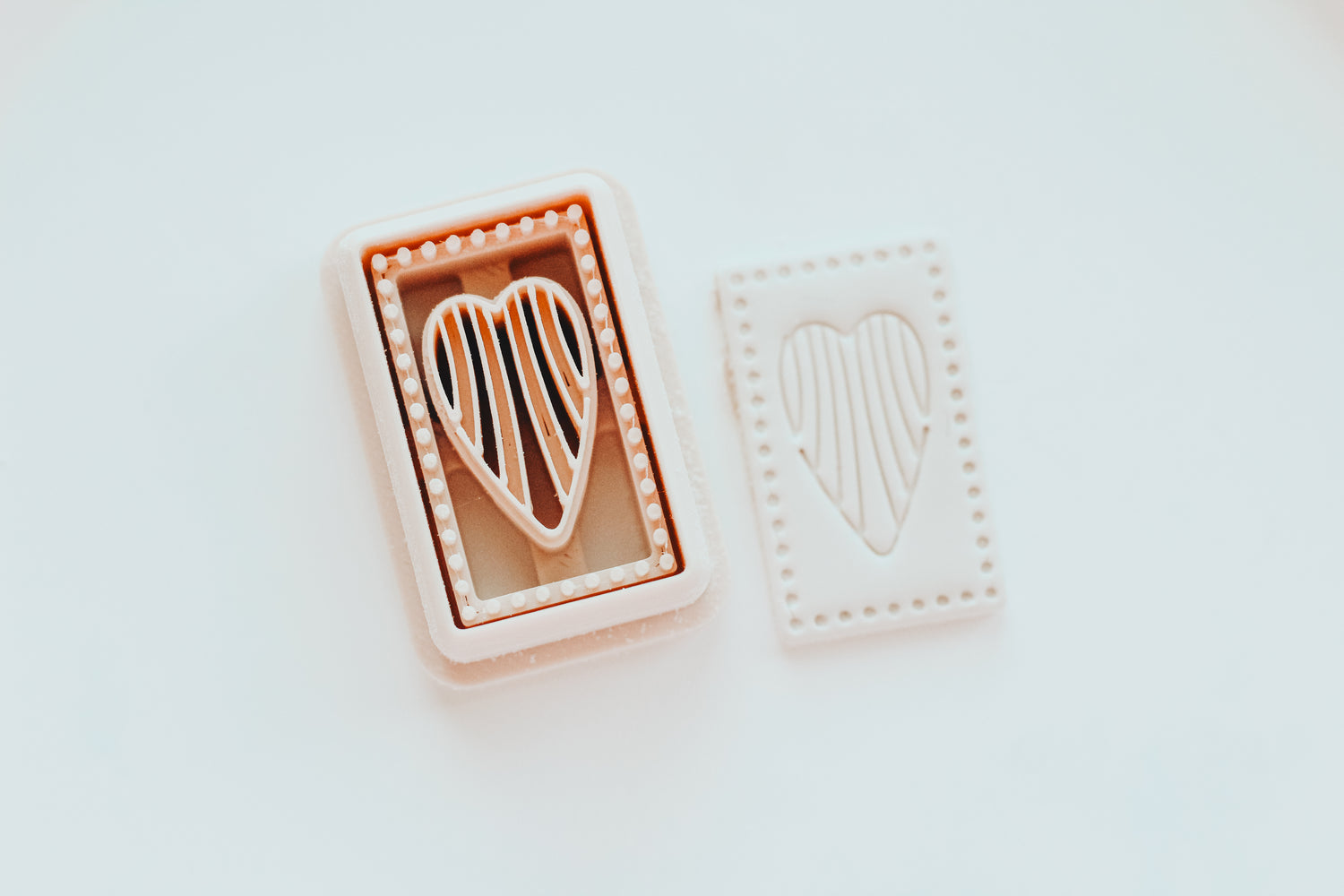 Ophelia Heart Frame Clay Cutter Set