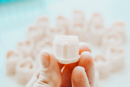 Bead Heart Charm Monogram Clay Cutters .75 Inches - Full Set 26 Letters Included