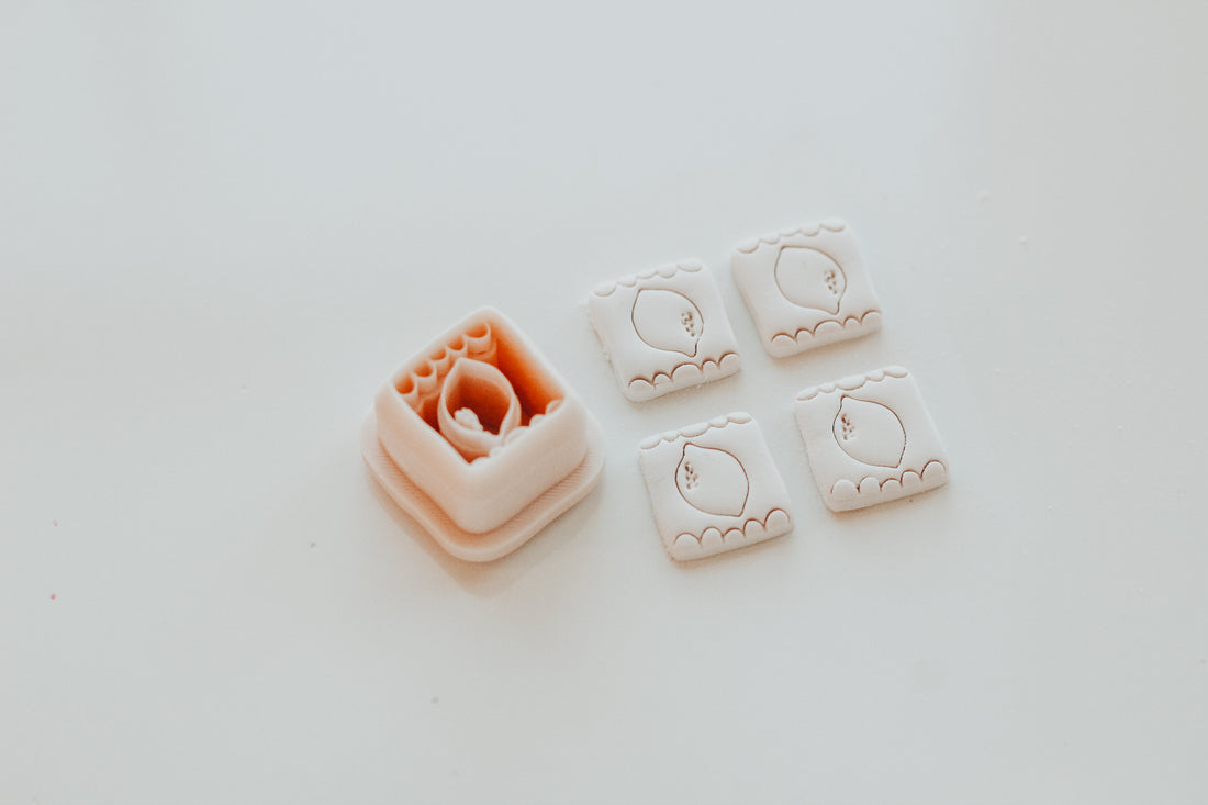 Lemon Charm Extra Dainty Precision Clay Cutter Mirror Set