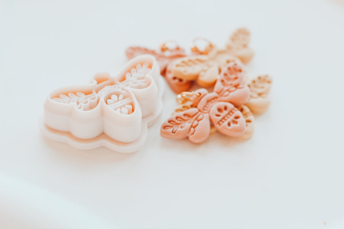 Boho Honey Bee Clay Cutter
