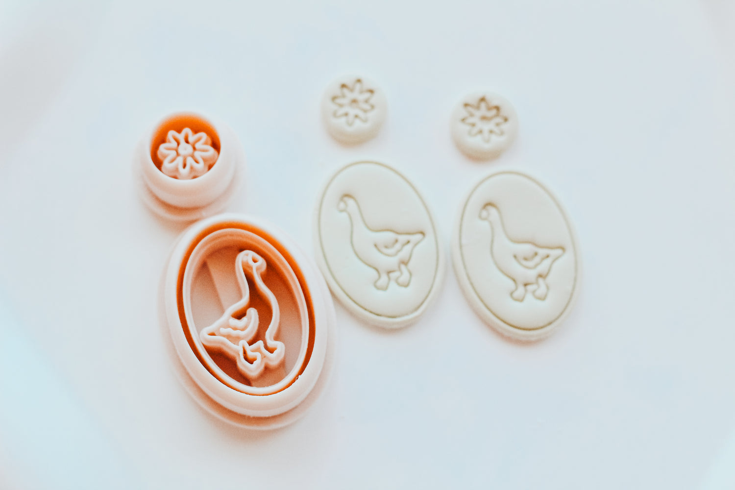 Sweet Goose Frame Clay Cutter