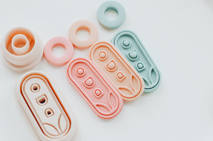 Paityn 2 Piece Rhyme or Reason Clay Cutter Set