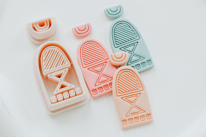 Zoie 2 Piece Rhyme or Reason Clay Cutter Set