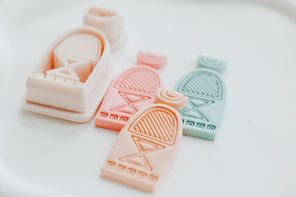 Zoie 2 Piece Rhyme or Reason Clay Cutter Set