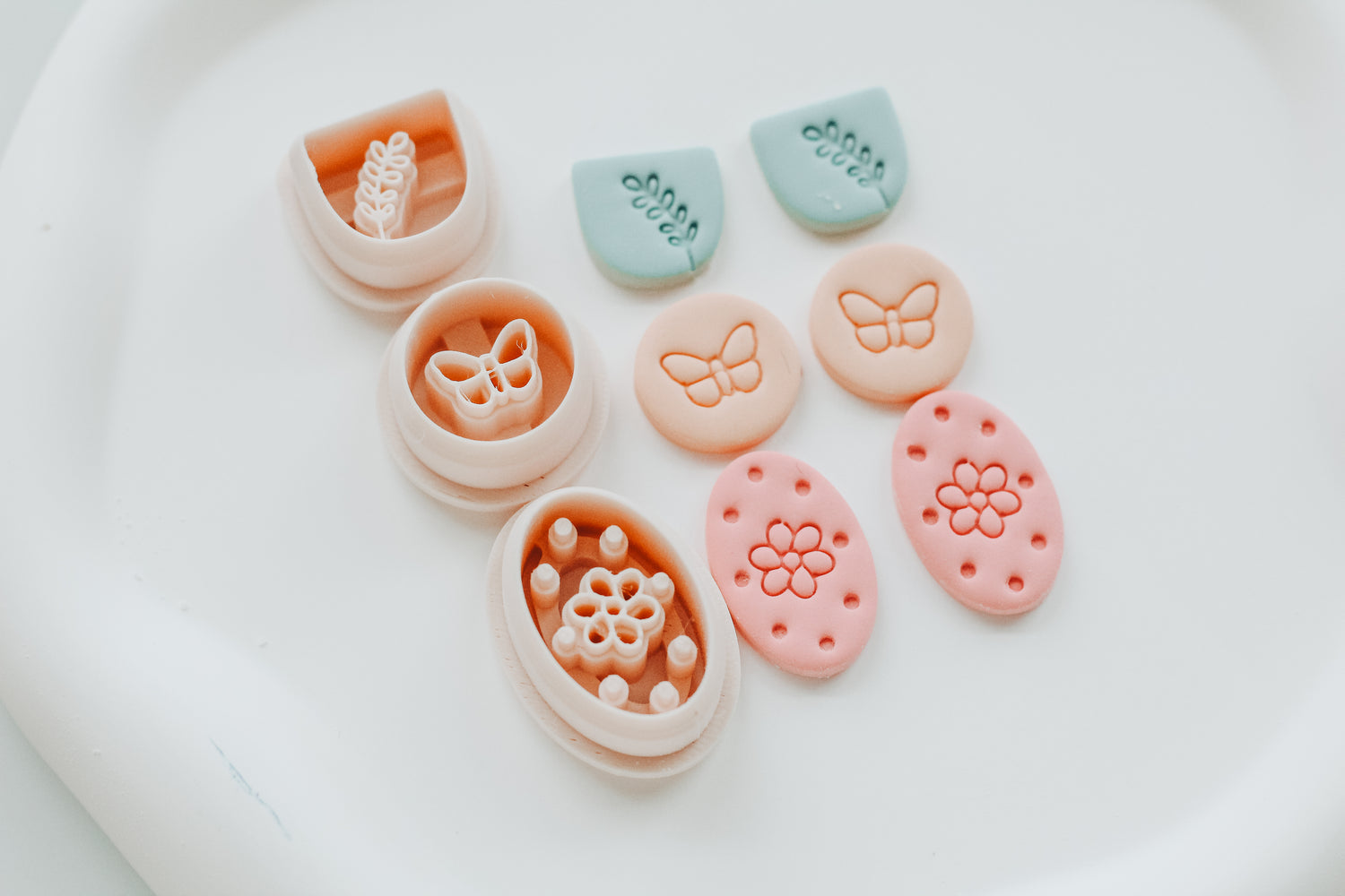 Spring Girly Trio Clay Cutter Set