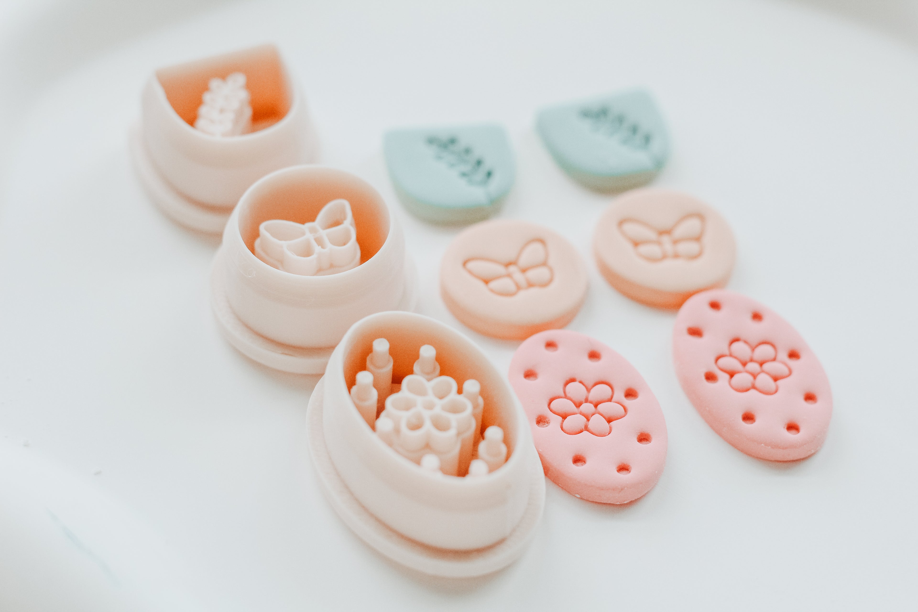Spring Girly Trio Clay Cutter Set