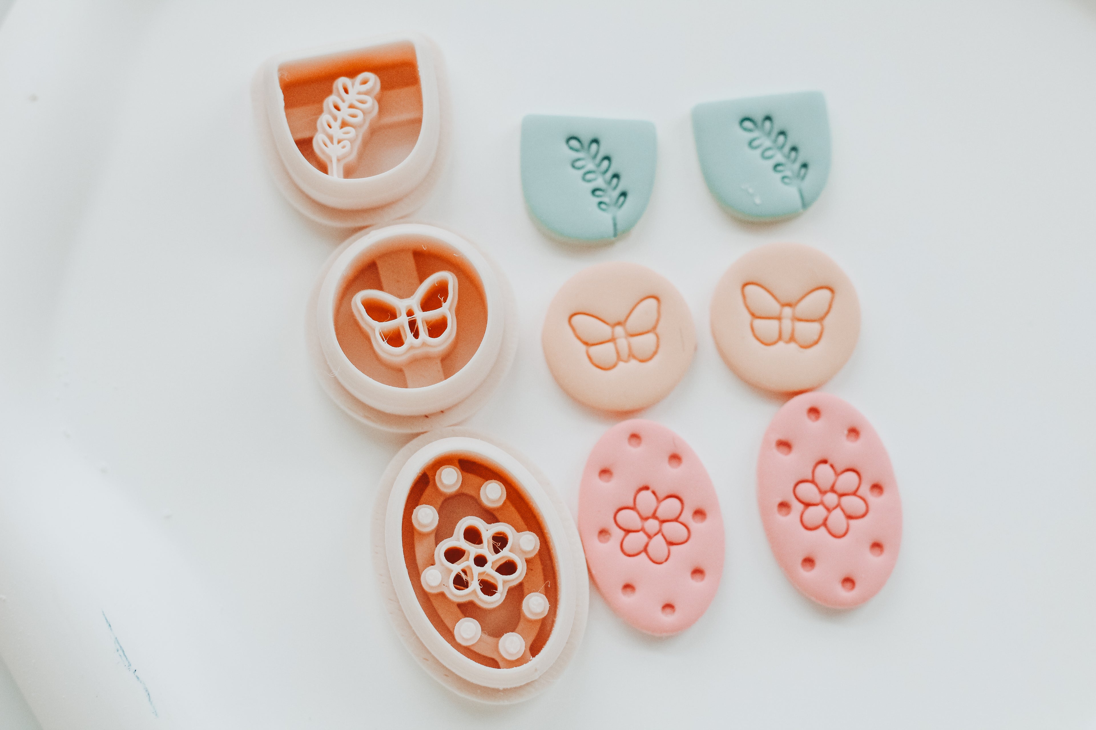 Spring Girly Trio Clay Cutter Set