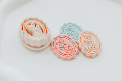 Triple Butterfly Scallop Clay Cutter