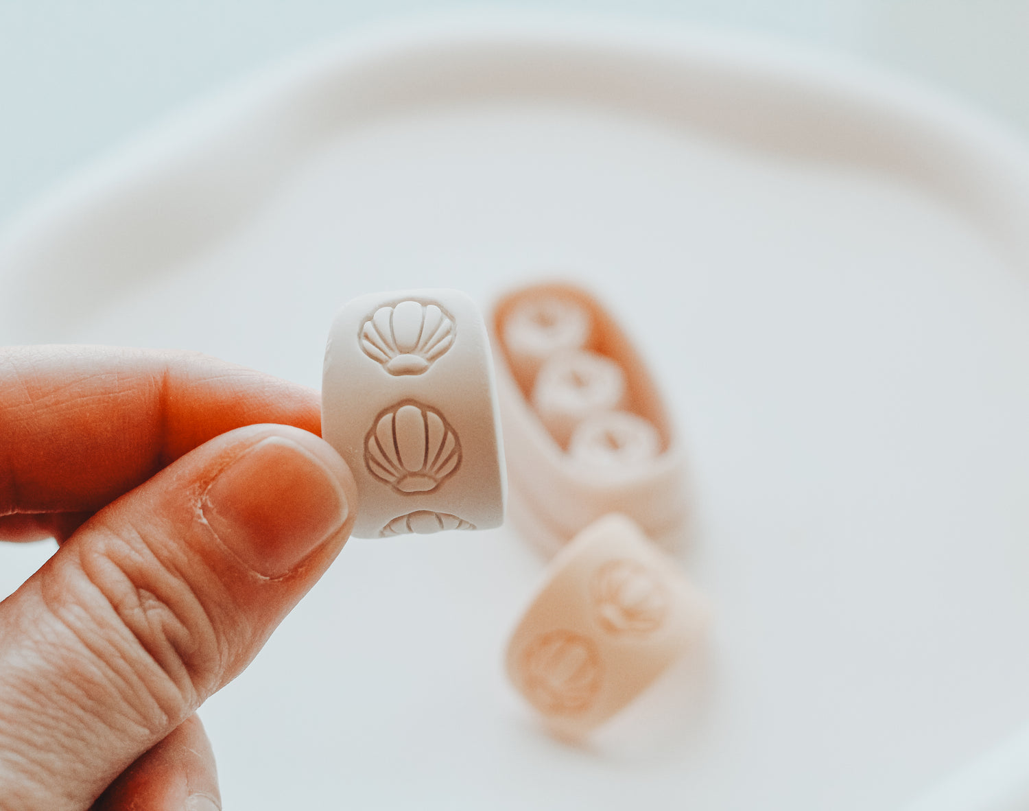 Shell Huggie (can also be regular cutter not just huggie!) Clay Cutter Set