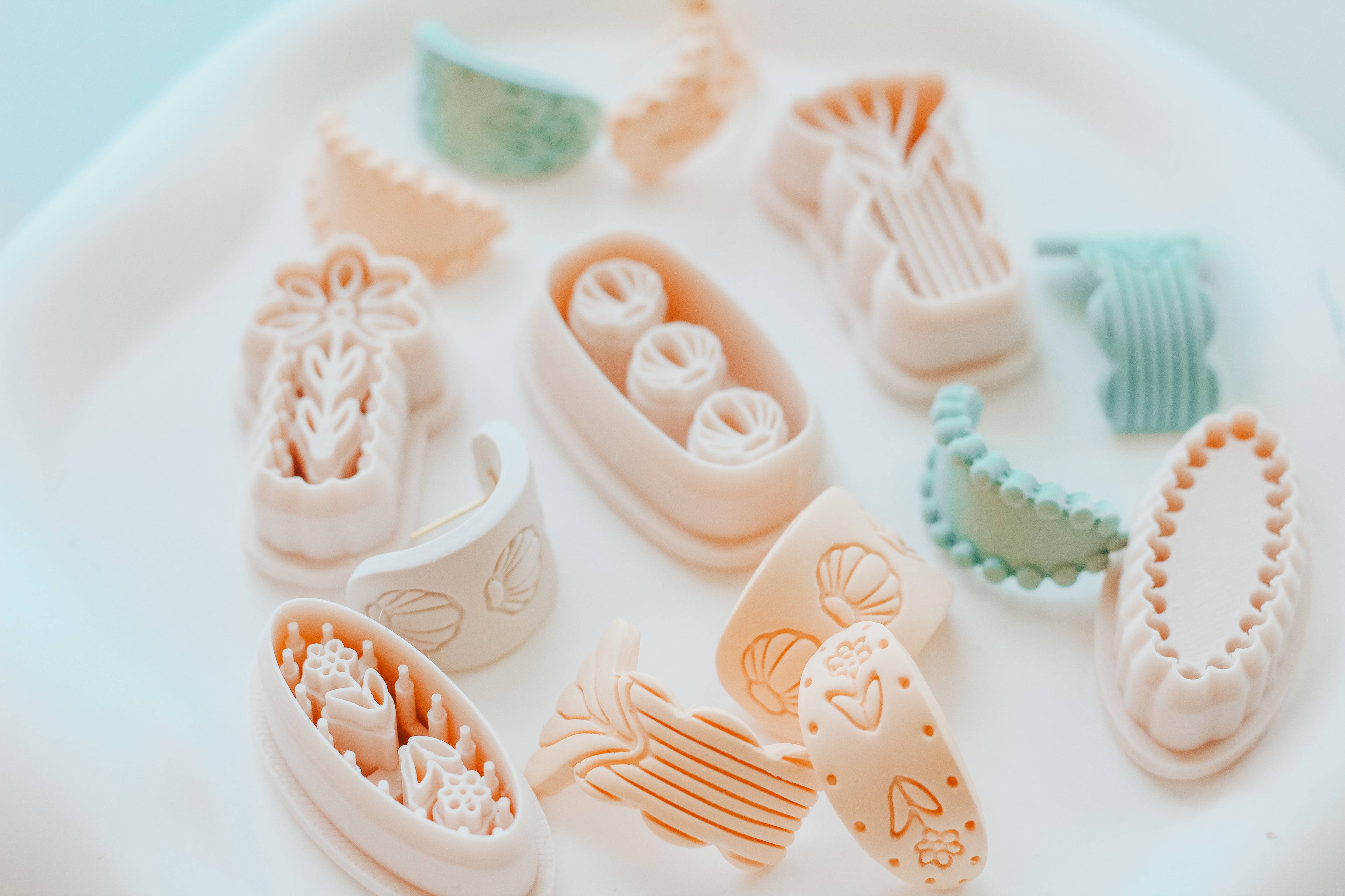 Shell Huggie (can also be regular cutter not just huggie!) Clay Cutter Set