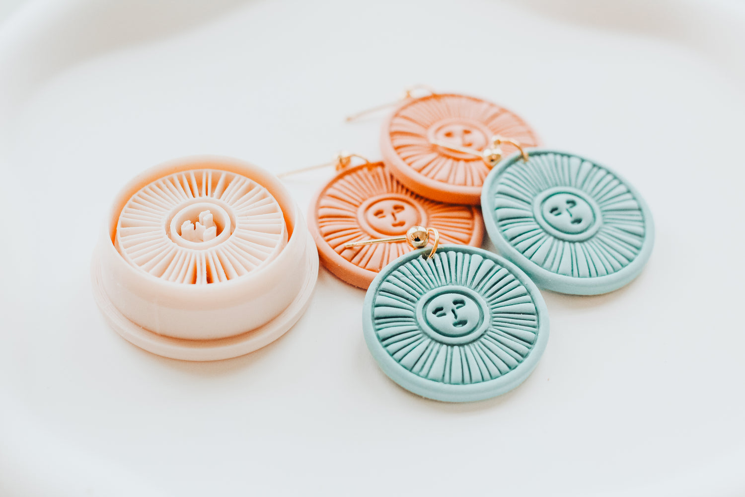 Boho Summer Sun Clay Cutter